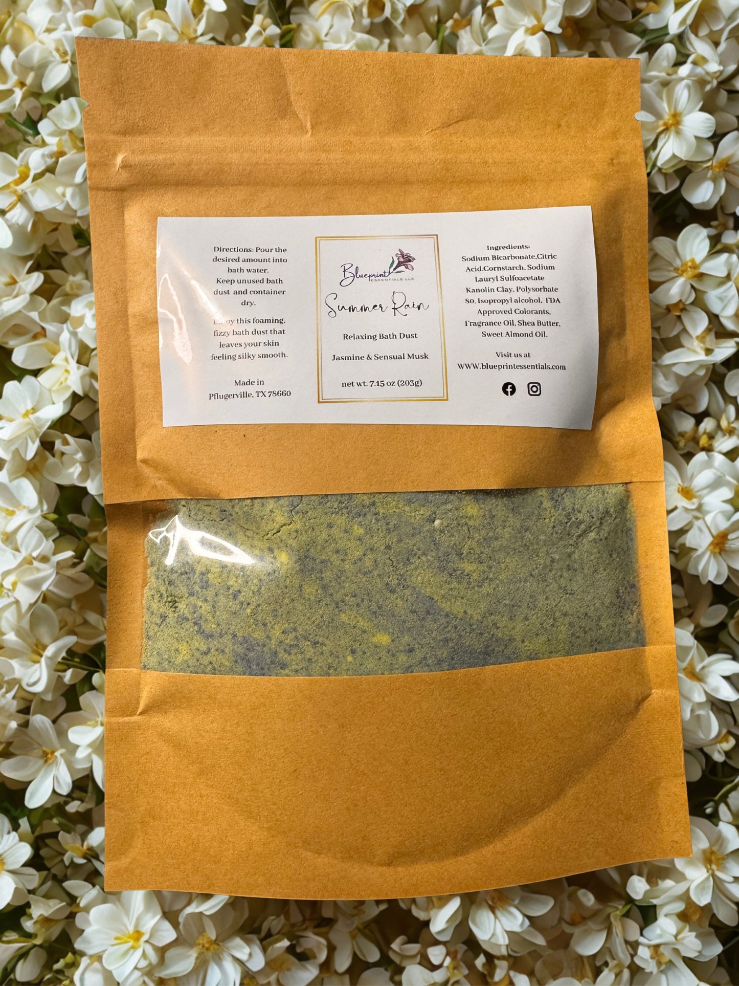 Summer Rain Relaxing Bath Dust