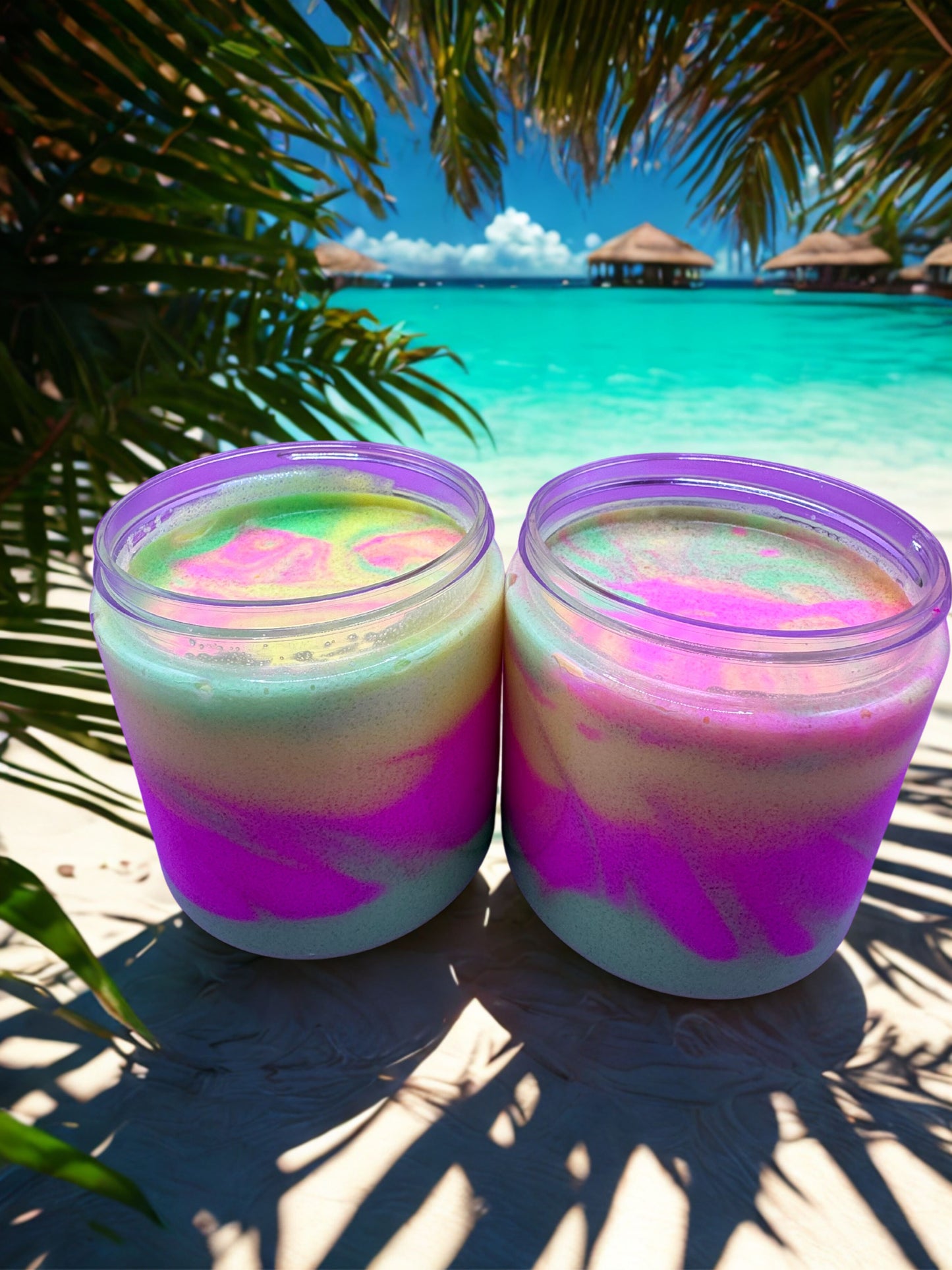 Whipped Sugar Scrub-Mango, Papaya, Lime