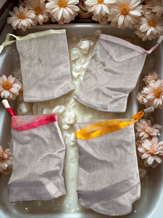 Mesh- Exfoliating Soap Pouch